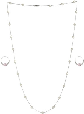 Dressberry Brass Silver Silver Jewellery Set(Pack of 3)