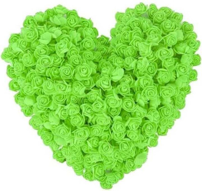DENICRAAS Green foam rose Jewelry Design Template(Pack of 100)