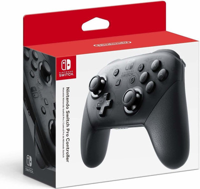 NINTENDO Switch Pro controller  Joystick(Black, For Wii)