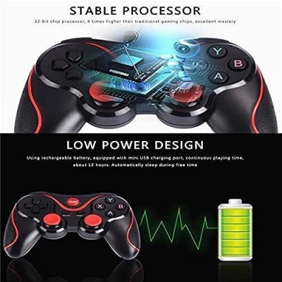 Decasa X3 Bluetooth Wireless Gamepad Controller Handle For Android Smartphone/ios_FNS12  Joystick(Black, For PC)