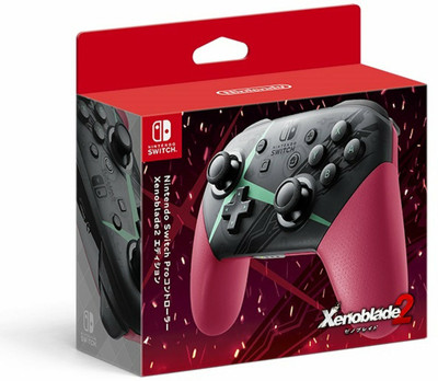 NINTENDO Pro ControllerXenoblade Chronicles 2 japan  Joystick(Black, Pink, For Wii)