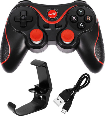 DTGames Wireless Mobile & PC X3 Gamepad- Bluetooth - Compatible Android/iOs/Windows/TV  Joystick(Black, For PC)
