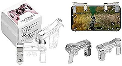 RIAMS New Best PUBG Triggers Fire and Aim Button Game Shooter, Sensitive Shoot Multi  Joystick(Multicolor, For PC)