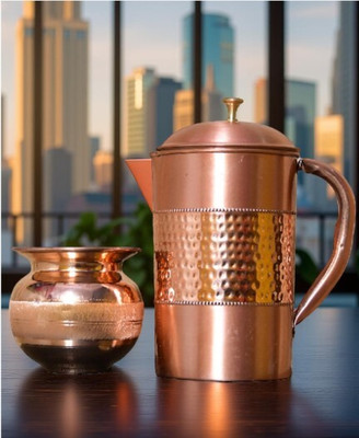 zinkoo 1.5 L Copper Water Jug