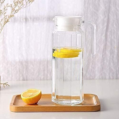 RUTVIHK 1.1 L Glass Water Jug