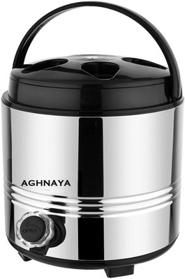 AGHNAYA 5 L Stainless Steel, Silver Water Jug