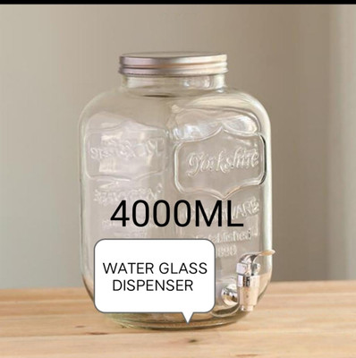 Dautaniya 4 L Glass Table Top Manual Water Dispenser