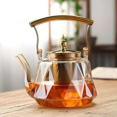 KLICKIO 1 L Borosilicate Glass Kettle Jug