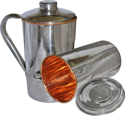 Prisha IndCraft 1.7 L Copper, Steel Water Jug