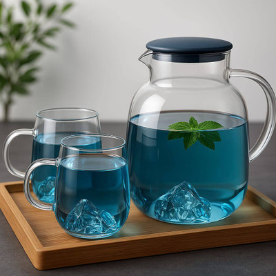 FLYEST 1.8 L Glass Kettle Jug