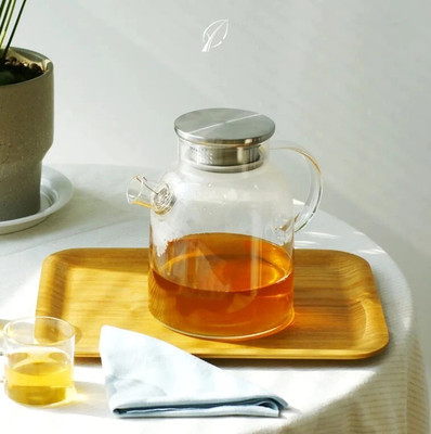 papita 1800 L Glass Kettle Jug