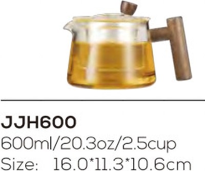 UMAI 0.52 L Borosilicate Glass Kettle Jug