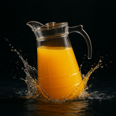 Birch & Co. 1.7 L Glass Water Jug