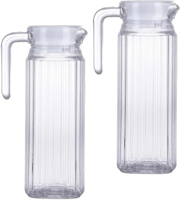 RUTVIHK 1 L Glass Water Jug