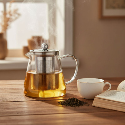 Adhunyk 0.55 L Glass Kettle Jug