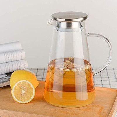 GOOD TO GREAT 1.5 L Glass Water Jug