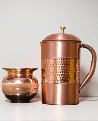 zinkoo 1.5 L Copper Water Jug