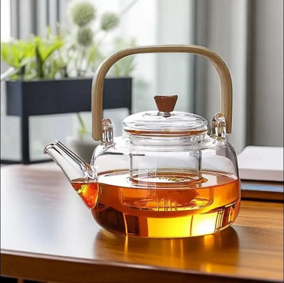 papita 1 L Glass Kettle Jug
