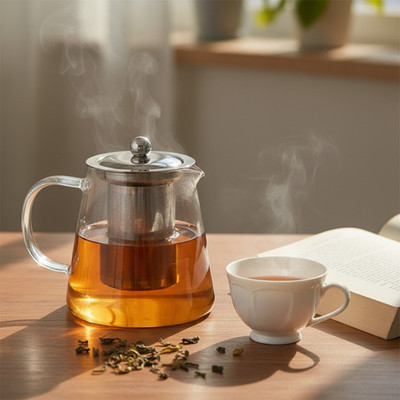 TINSUHG 0.5 L Glass Kettle Jug