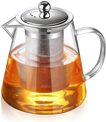 Umiya Enterprise 0.55 L Borosilicate Glass Kettle Jug