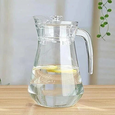 SMILERRY 1.8 L Glass Water Jug