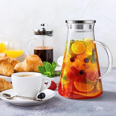 MultiZone 1.8 L Glass Water Jug