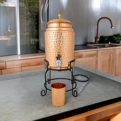 KUBER INDUSTRIES 5 L Copper Water Jug