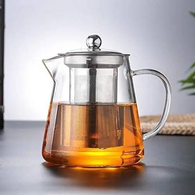 AJAGIYA MART 0.55 L Glass Kettle Jug