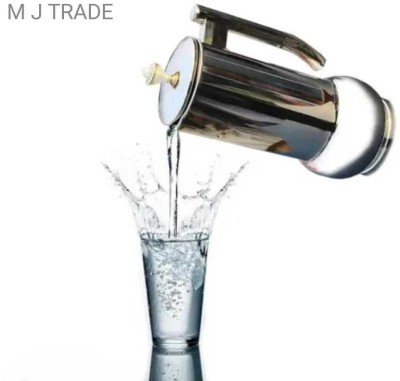 MJ TRADE 2 L Stainless Steel, Steel, Silver Plated Water Jug