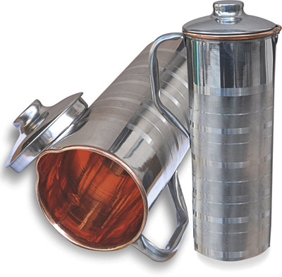 Prisha IndCraft 0.9 L Copper, Steel Water Jug