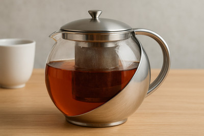 Professional Empire Exx 0.9 L Borosilicate Glass Kettle Jug