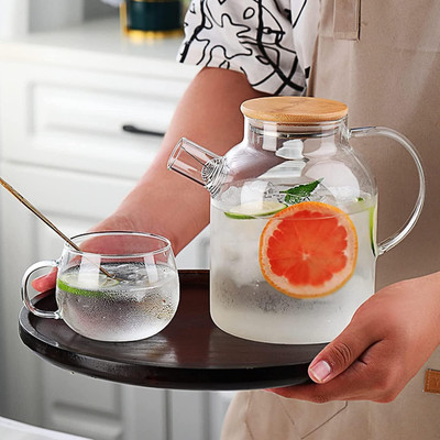 Tanu 1.8 L Glass Kettle Jug