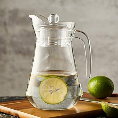 Kirti Traders 1.4 L Glass Water Jug