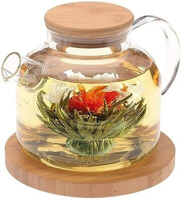 DEVDOX 1 L Glass Tea Jug