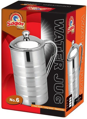 SAGAR 2.2 L Stainless Steel Water Jug