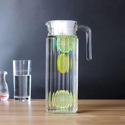 RUTVIHK 1.1 L Glass Water Jug