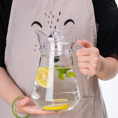 Sarsawal 1.3 L Glass Water Jug