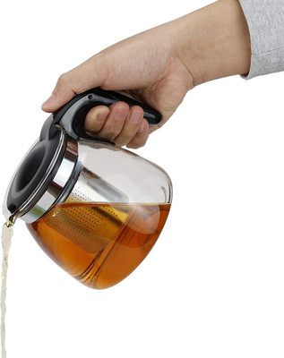 Ravri Trader 1 L Glass, Plastic, Steel Kettle Jug