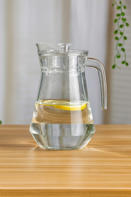 LELART 1.8 L Glass Water Jug