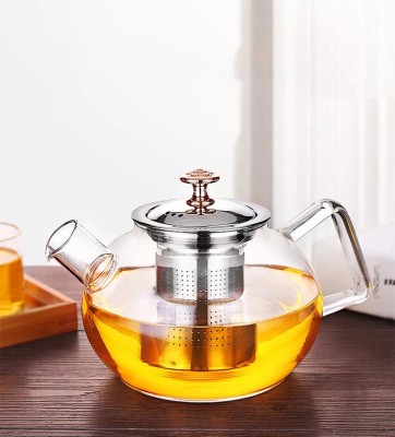 Avastro 1 L Borosilicate Glass Kettle Jug