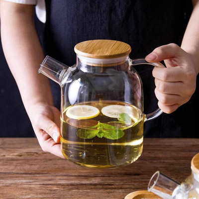 HOOLI 1.8 L Glass Kettle Jug