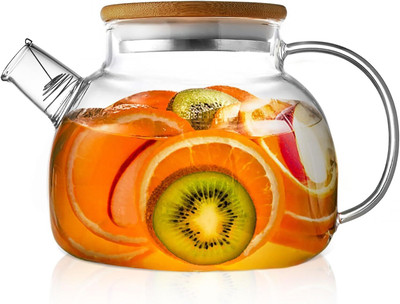 merdwal 1 L Glass Kettle Jug