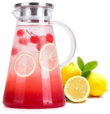 AtoZbusiness 1.8 L Glass Water Jug