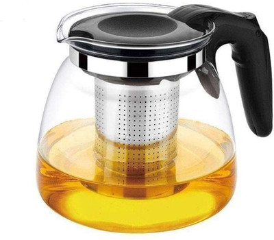 KRISHVIHA 1 L Glass Kettle Jug