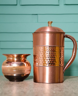 zinkoo 1.5 L Copper Water Jug