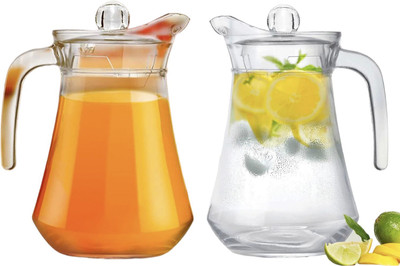 Ravri Trader 1.3 L Glass Water Jug