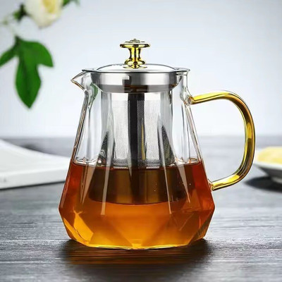 JOSSYFY 1 L Borosilicate Glass Kettle Jug