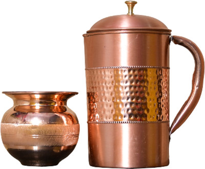 zinkoo 1.5 L Copper Water Jug