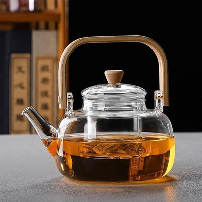 JOSSYFY 0.9 L Borosilicate Glass Kettle Jug