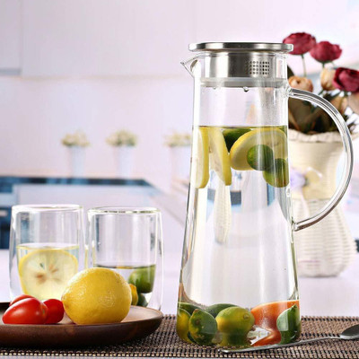 Tap2kaart 1.3 L Borosilicate Glass Water Jug